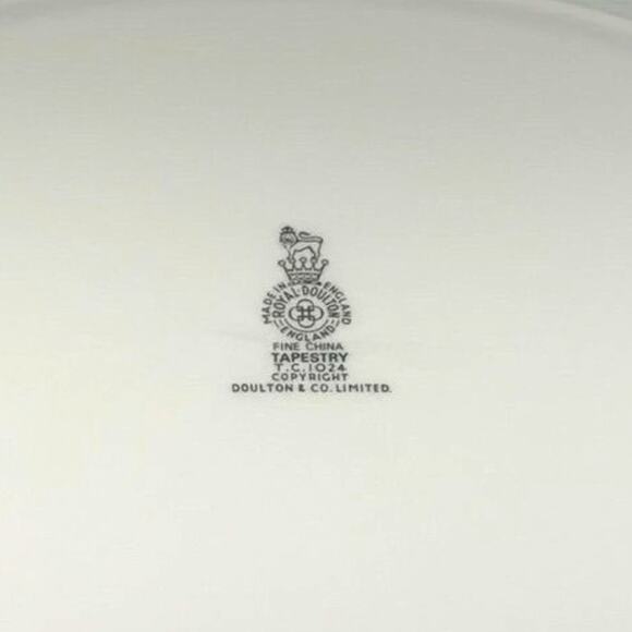 Royal Doulton England Tapestry TC1024 Fine China 13.25 x 10 Oval Serving Platter - Picture 5 of 5